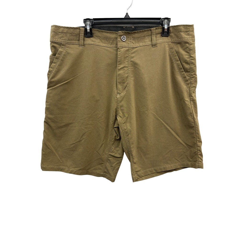 Kuhl Renegade Hiking Shorts‎ Brown Outdoor Trail Travel Stretch Performance 38